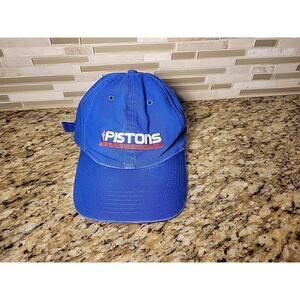 Detroit Pistons Hat Cap Adjustable Strapback NBA Basketball